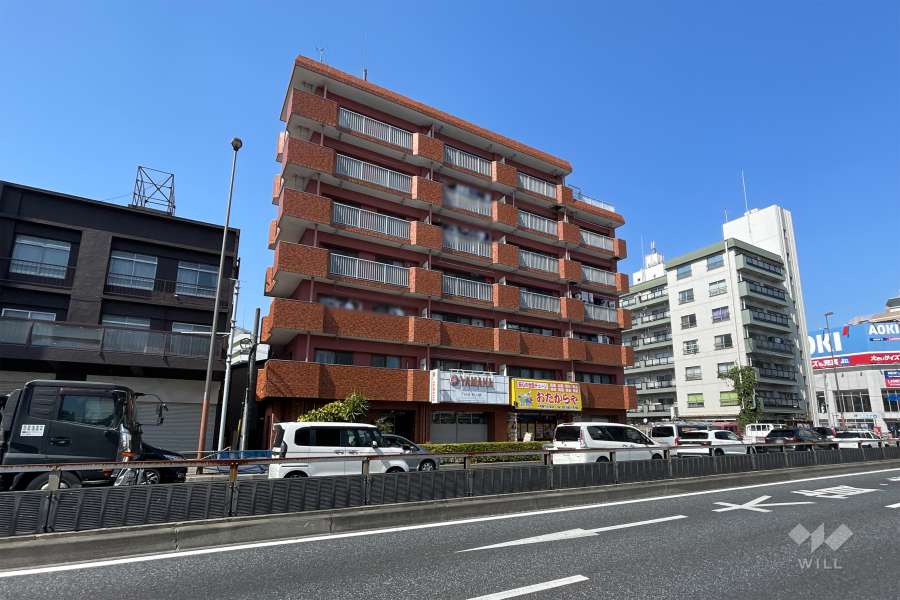 ライフピア竹の塚の外観（南東側から）　