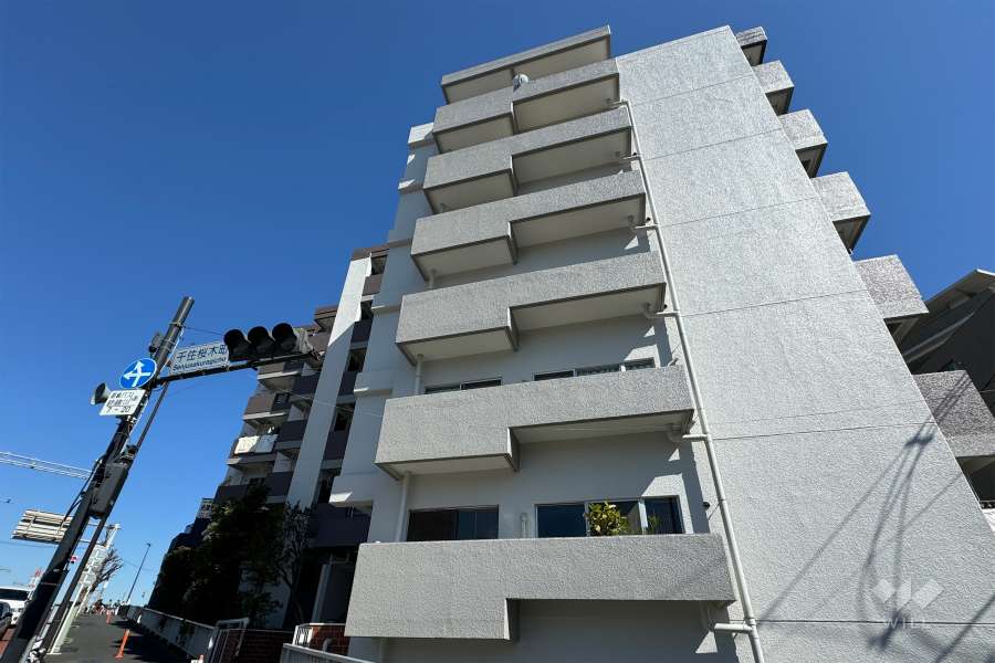 千住元町グリーンハイツの外観（南西側から）