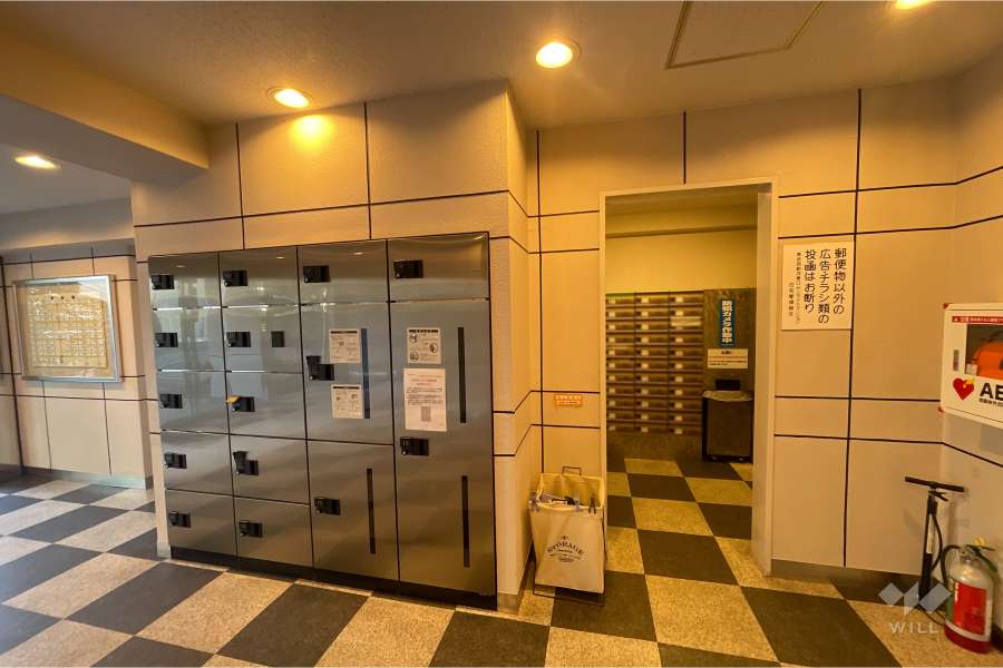 宅配ボックスと共用ポスト