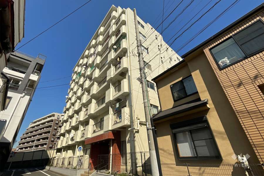 藤和亀有コープの外観（西南側から）