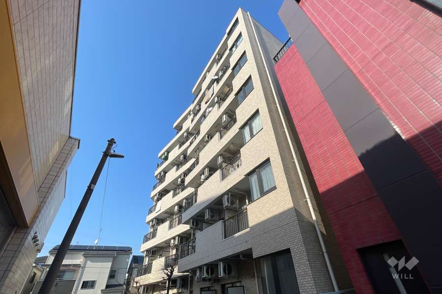 日神パレス西新井の外観（南西側から）