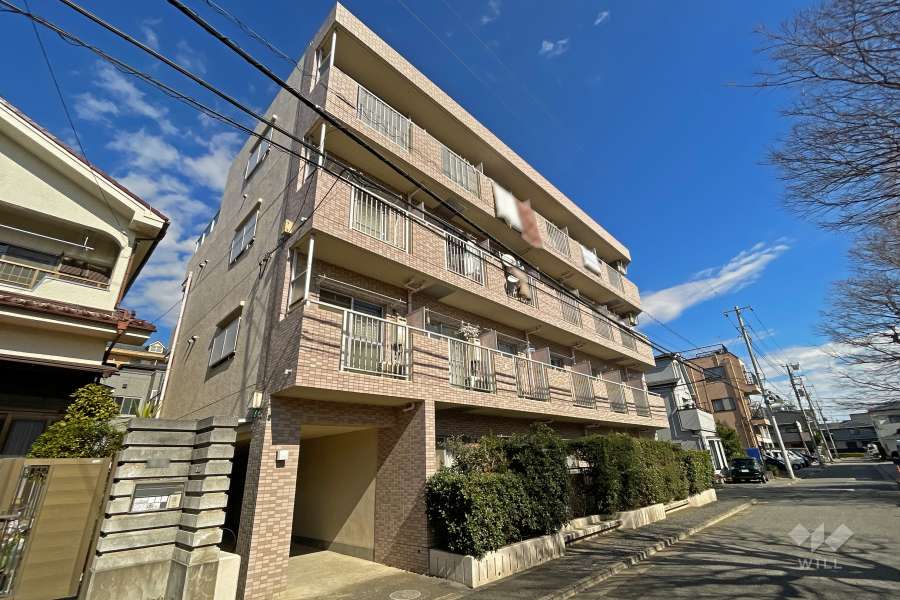 グリーンプラザ北綾瀬2の外観（南西側から）