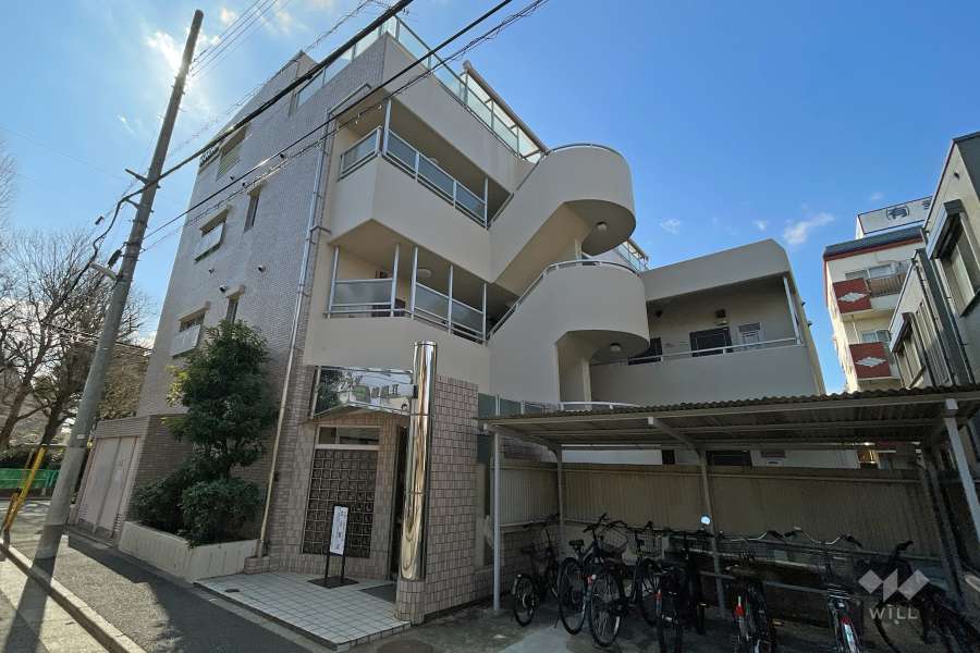 グリーンプラザ北綾瀬2の外観（北東側から）