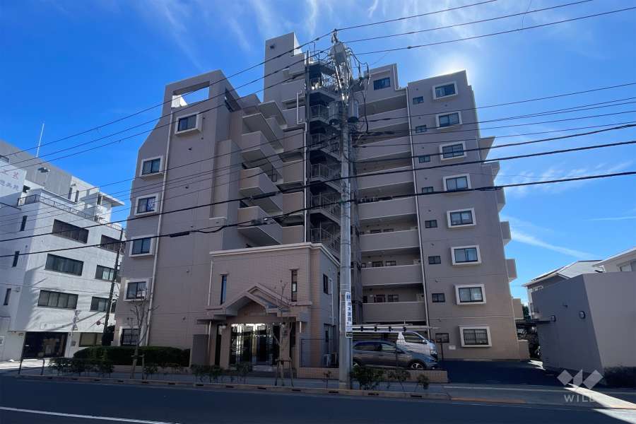ベルシャトウ西新井の外観（南東側から）