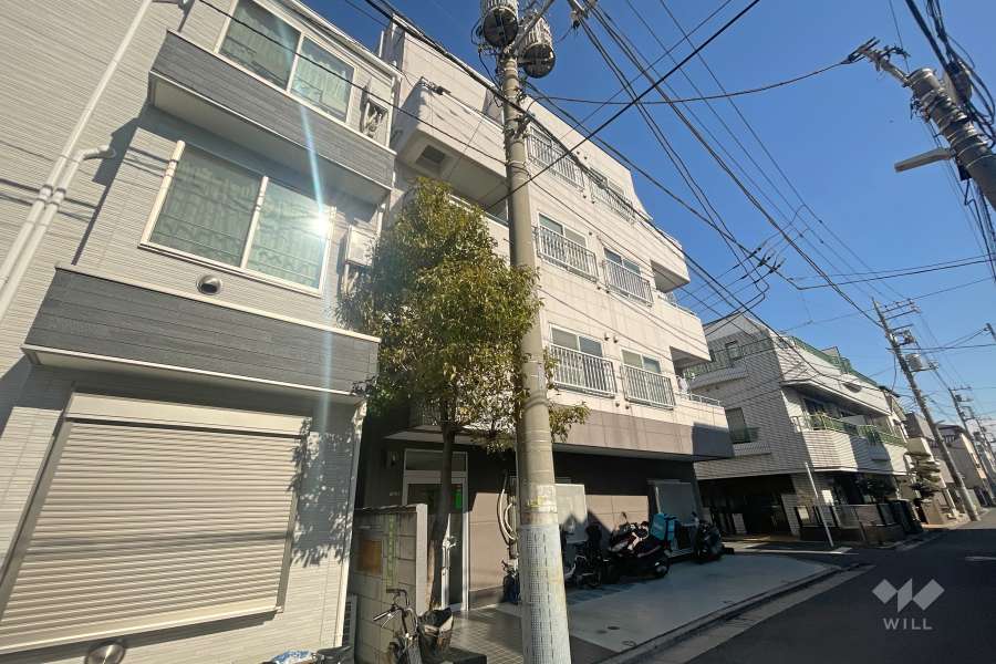 ハイツグリーン千住の外観（南西側から）