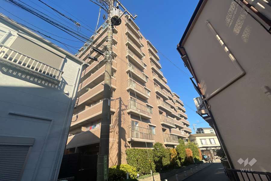 ナイスブライトピア北千住の外観（北東側から）