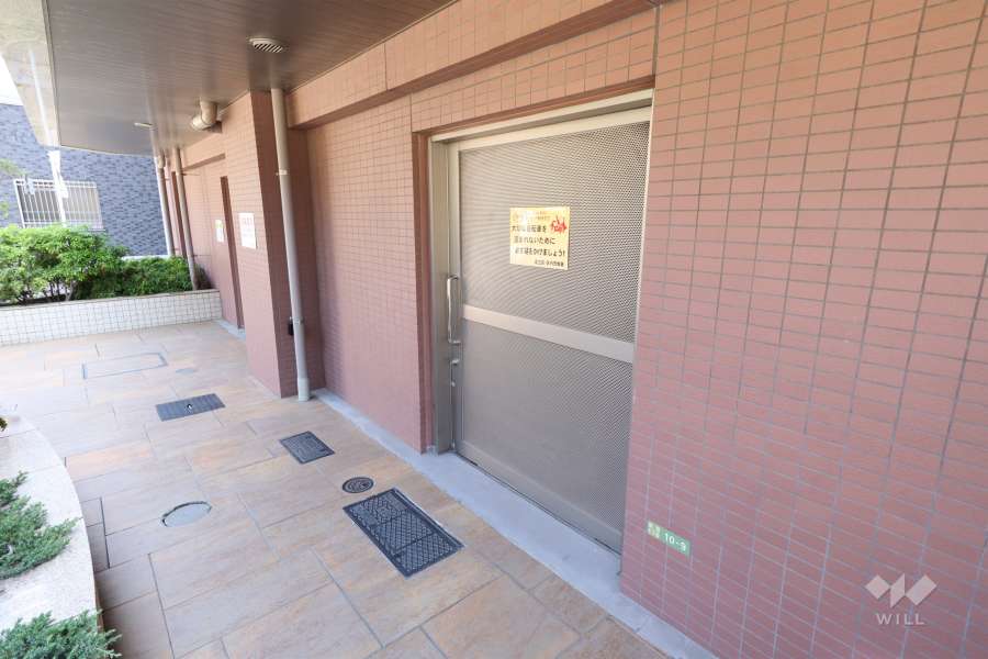 駐輪場の出入り口　