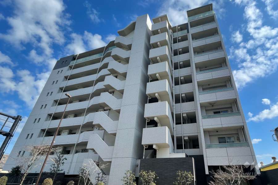 クリオ見沼代親水公園の外観（南西側から）