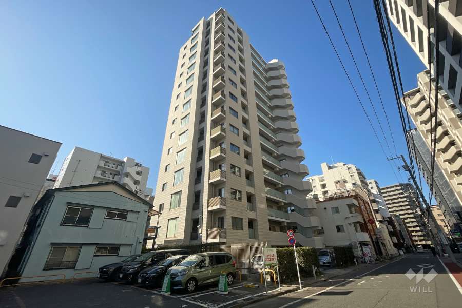 プラウド綾瀬の外観（北東側から）　