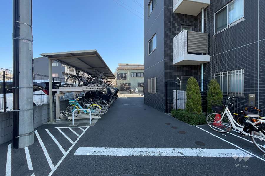 駐車場の出入り口