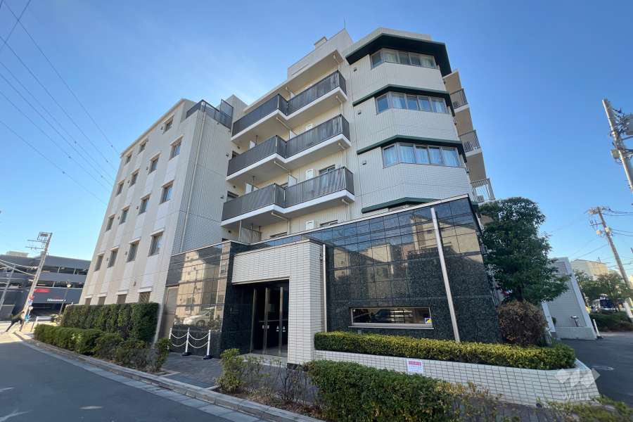 デュオ北千住の外観（北東側から）