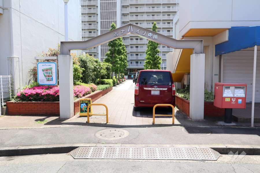 敷地の出入り口