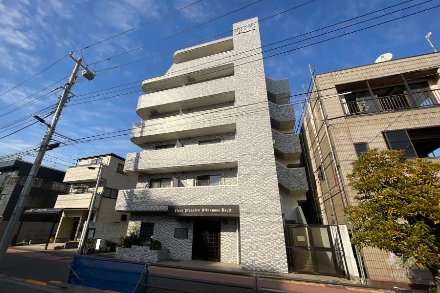 ライオンズマンション北綾瀬第２の外観（南側から）