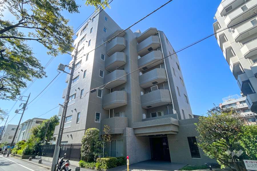サンヴェール亀有の外観（北東側から）