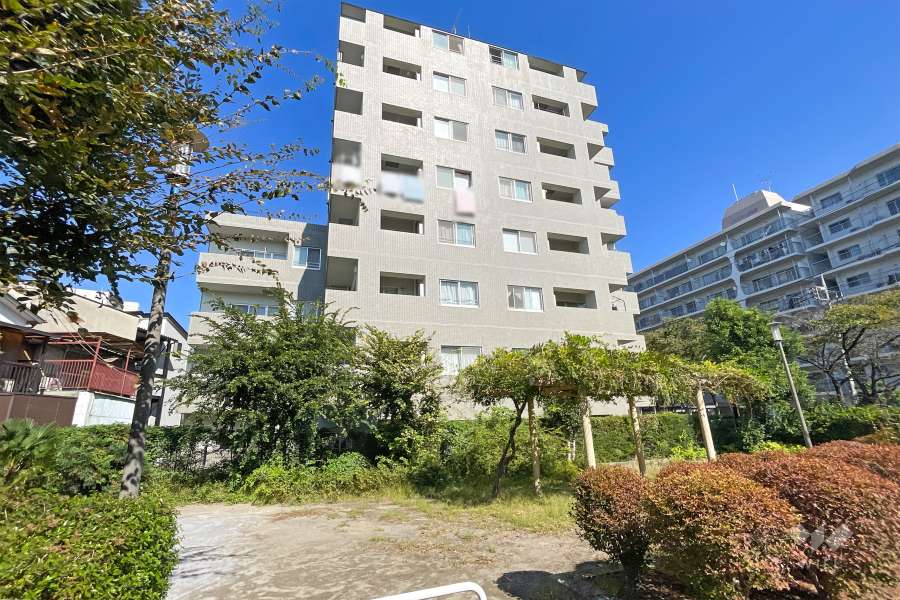 サンヴェール亀有の外観（南西側から）