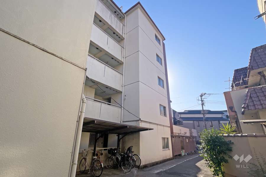 サカイリグリーンパーク千住第5の外観（北東側から）