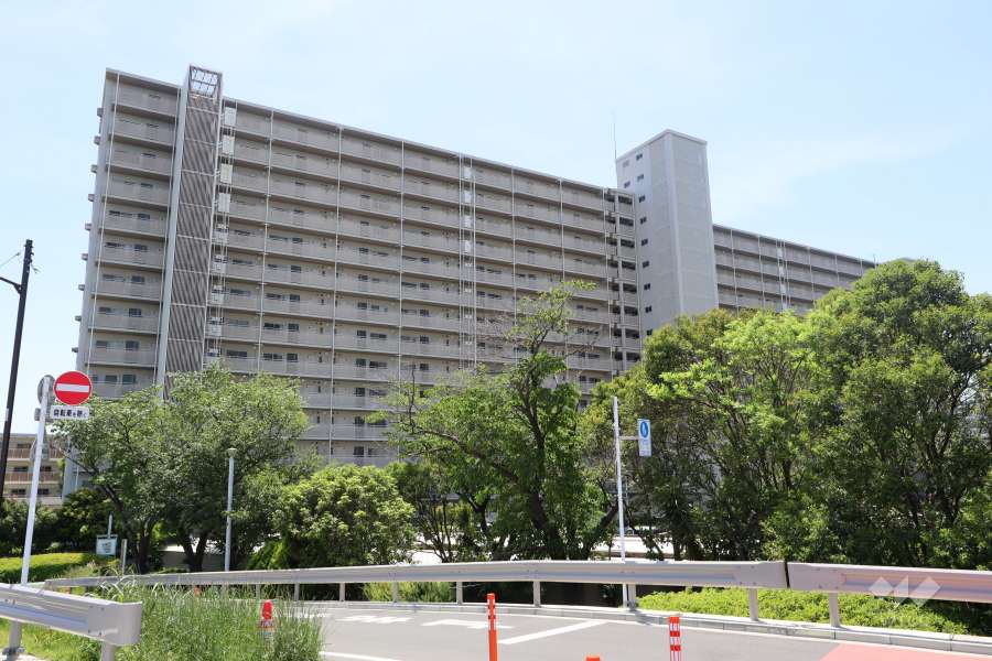 ボナハイツ中川1号の外観（北東側から）