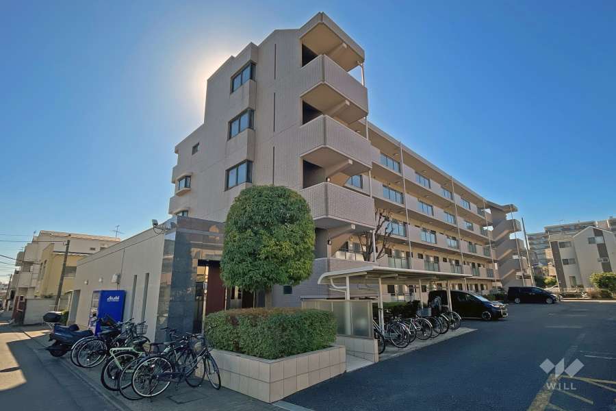 グレイスコート梅島の外観（南東側から）