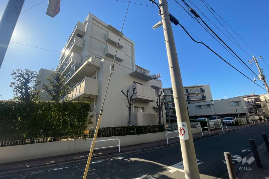 北千住スカイハイツの外観（北東側から）