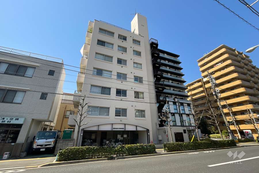 グリーンパーク第20綾瀬の外観（南東側から）