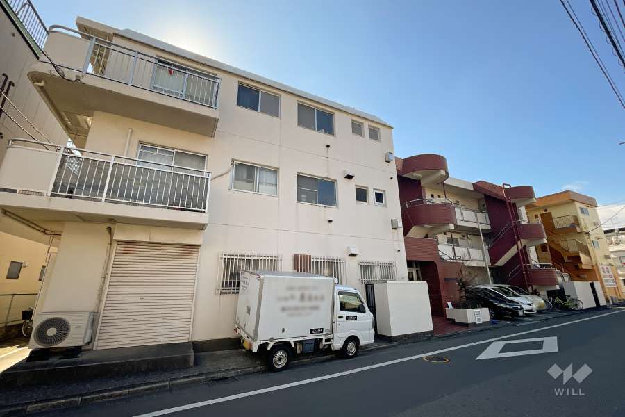 シルバーハイツ竹の塚の外観（北東側から）