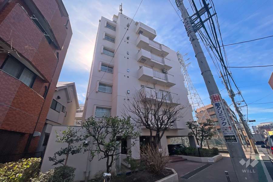 グランドメゾン西新井の外観（北西側から）