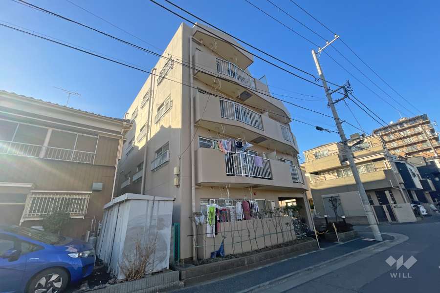 エンゼルハイム鹿浜第5の外観（南東側から）