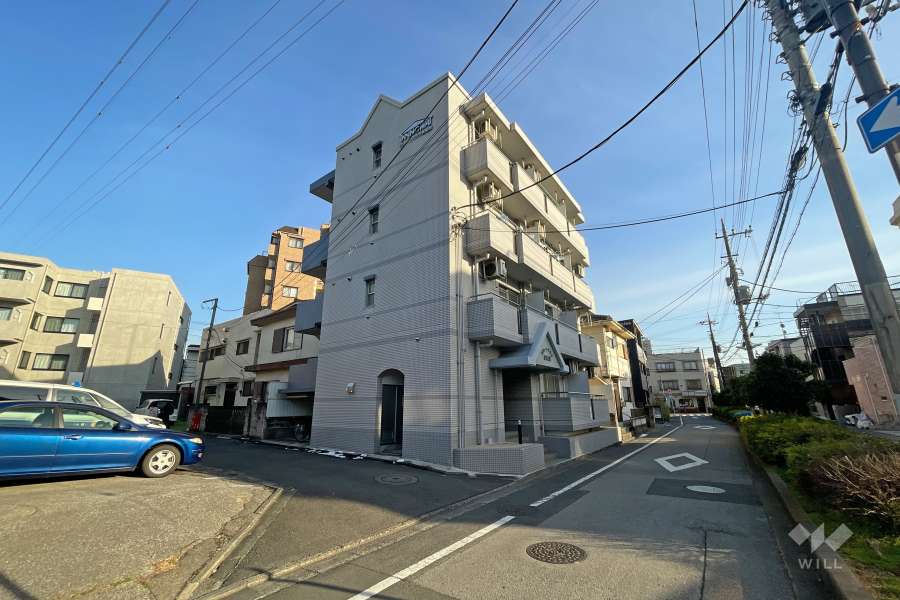 グリーンプラザ東綾瀬の外観（北西側から）