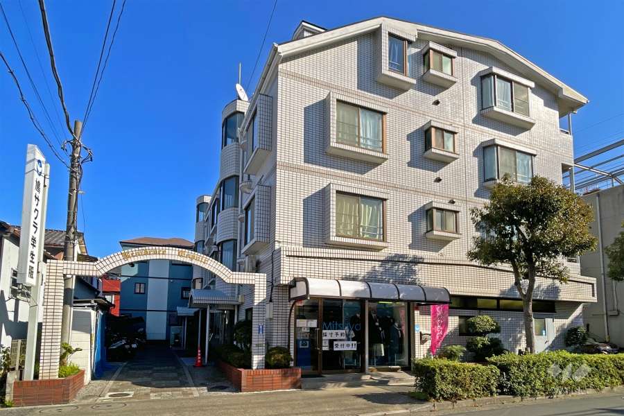 グリーンパーク東綾瀬４の外観（北西側から）