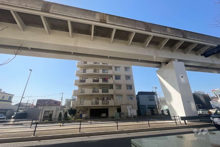 グリーンハイム親水公園の遠景