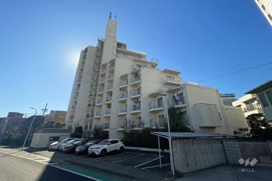 北千住ホワイトハイツの外観（北東側から）