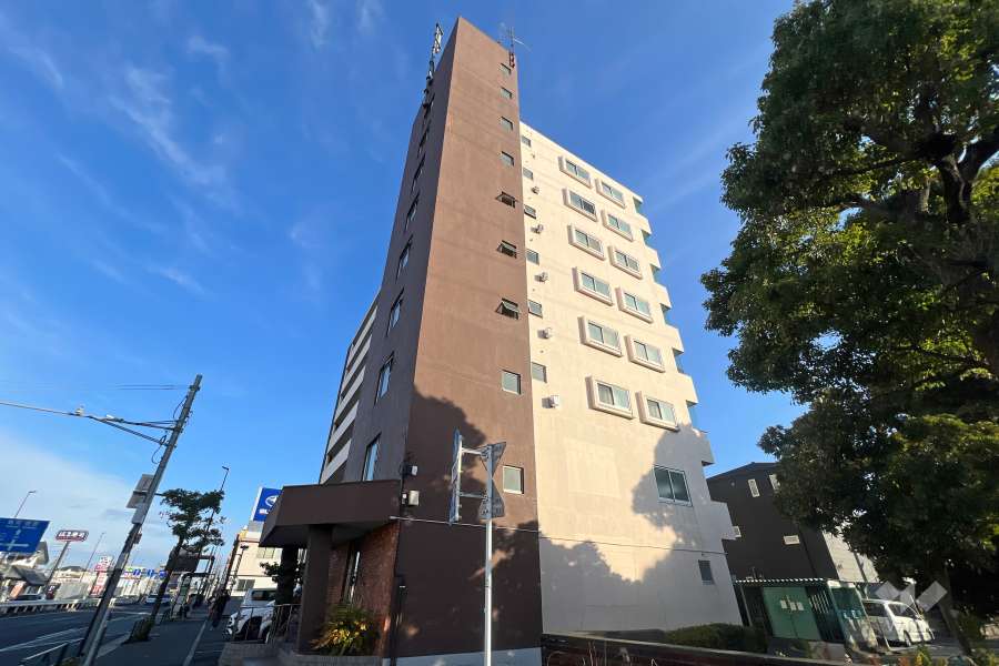 第3さくらコーポの外観（北西側から）