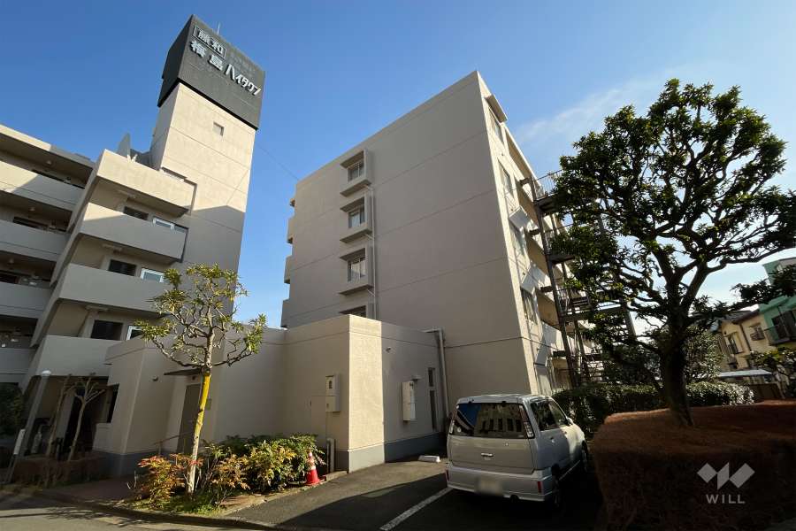 藤和梅島ハイタウンＡ棟の外観（北西側から）