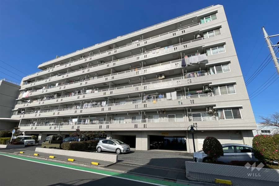 グリーンパーク花畑６の外観（南東側から）