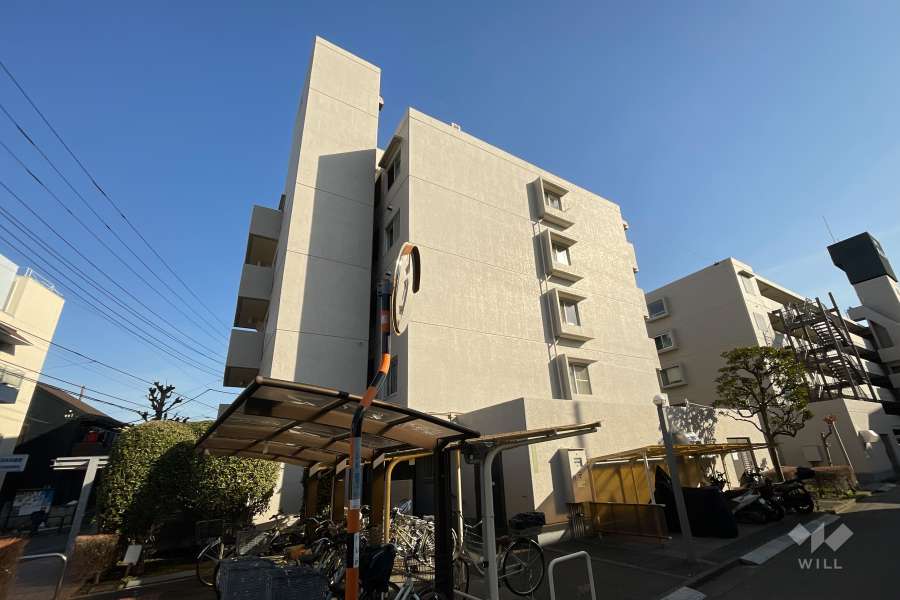 藤和梅島ハイタウンＣ棟の外観（北西側から）