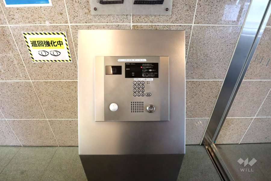 オートロックの操作盤