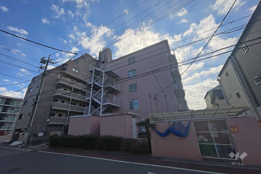 東和ロイヤルプラザの外観（北西側から）