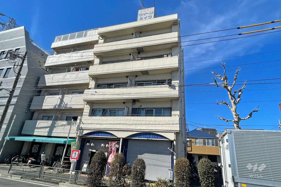 新田第１１ウィーンハイツの外観（南東側から）