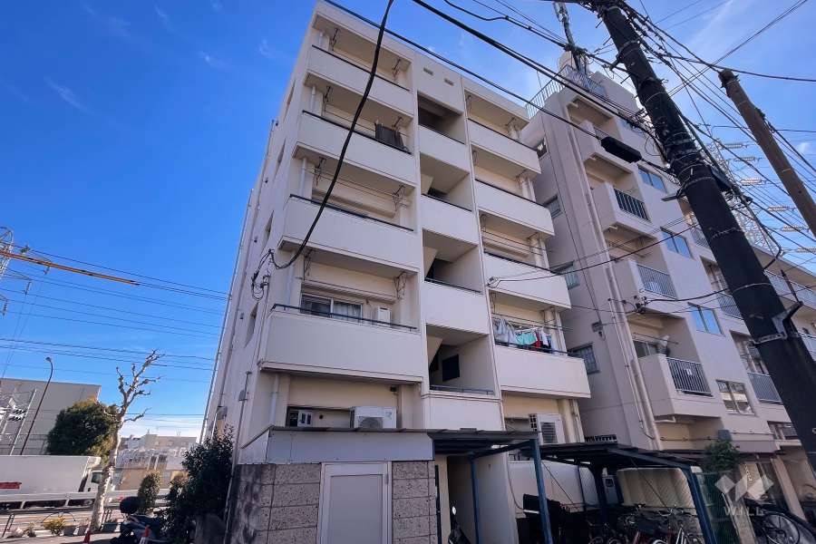 新田第１１ウィーンハイツの外観（北東側から）