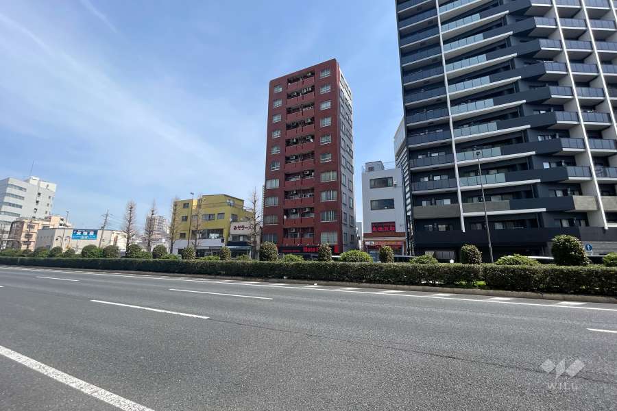 サカイリグリーンパーク北千住第６の遠景（南西側から）