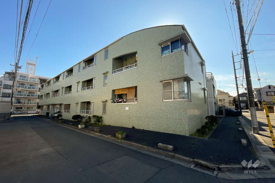 グリーンパーク綾瀬21の外観（北東側から）