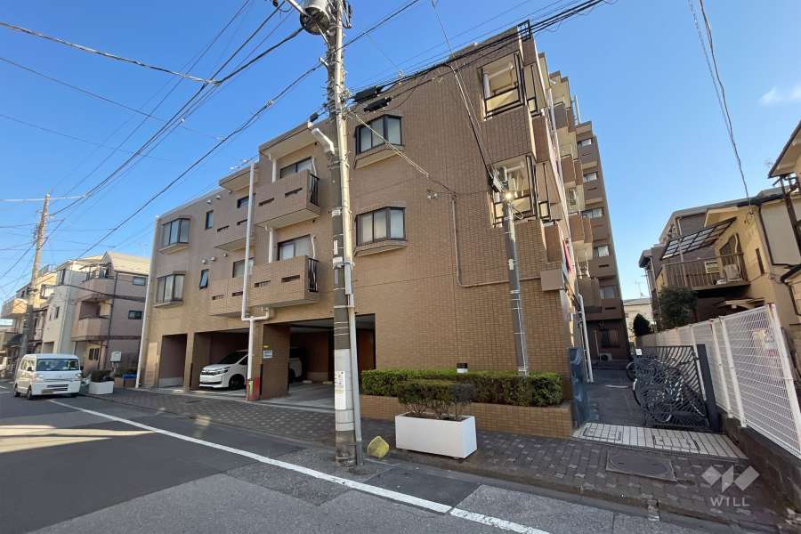 グリーンパーク亀有３の外観（北西側から）