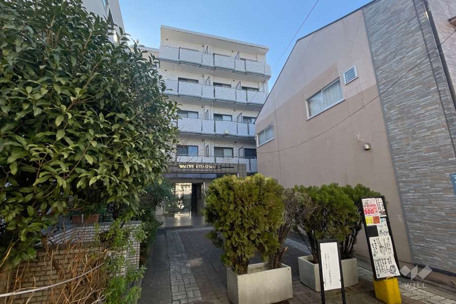 ワコーレ北千住２の外観（北東側から）