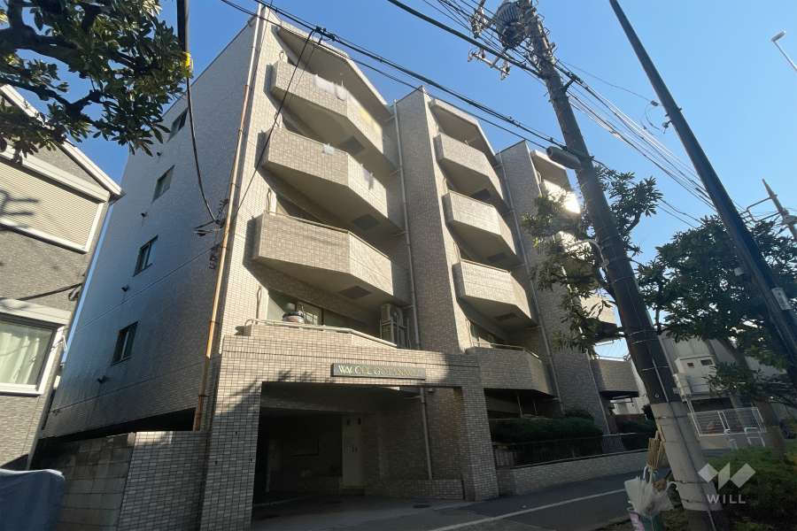 ワコーレ五反野２の外観（南西側から）