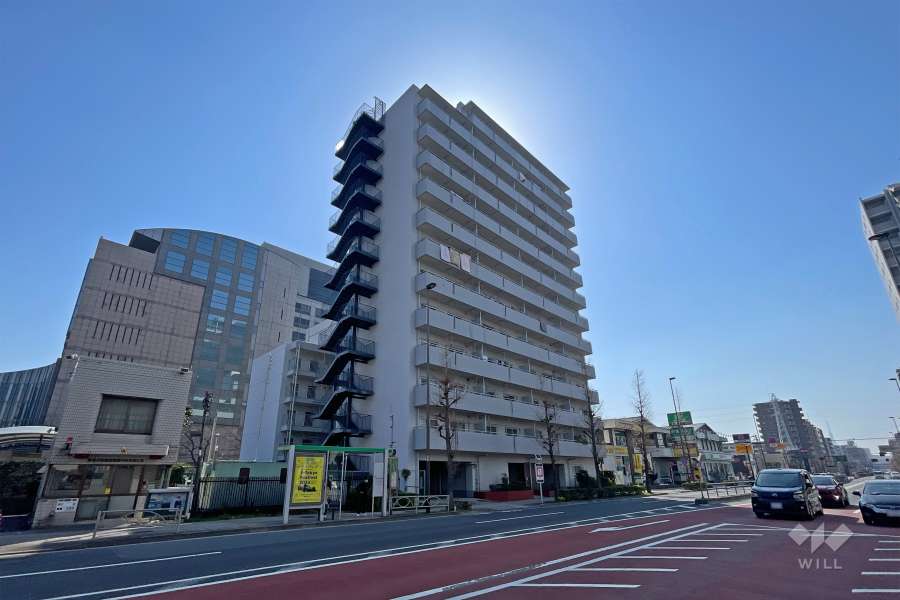 藤和梅島コープの外観（北西側から）