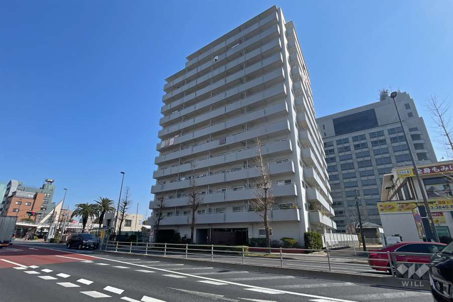 藤和梅島コープの外観（南西側から）