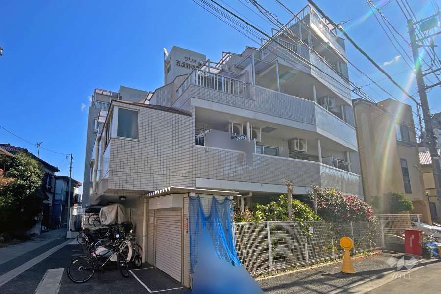 クリオ五反野壱番館の外観（北西側から）