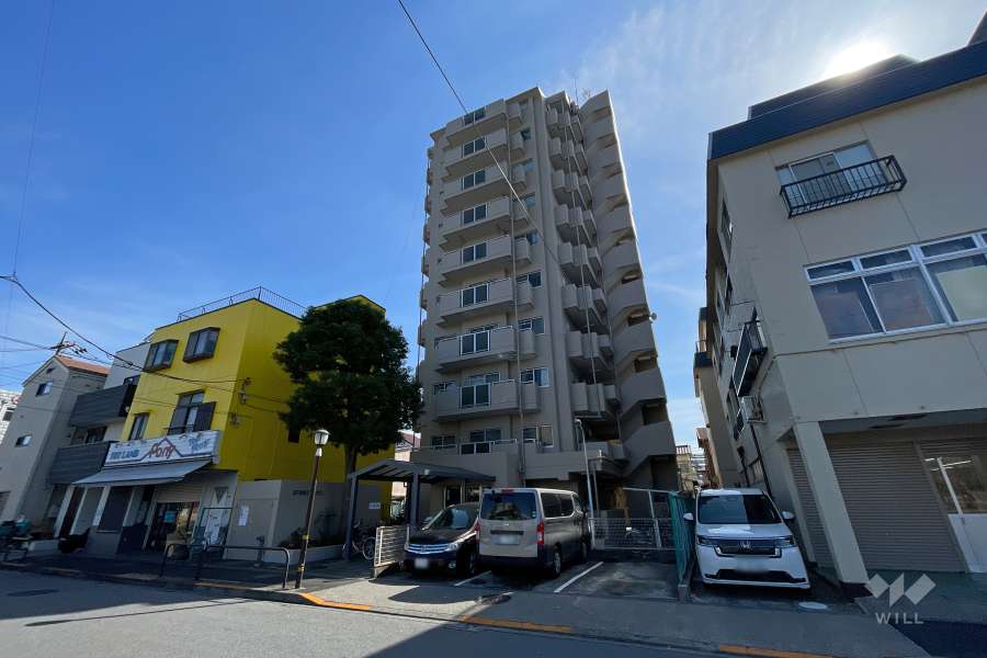 グリーンパーク花畑2ルヴァンの外観（北西側から）