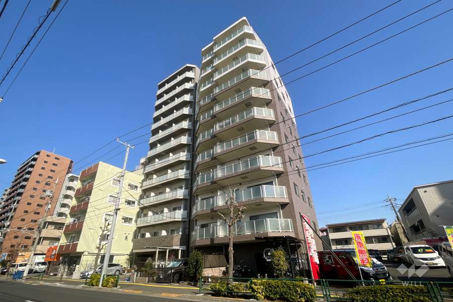 ヴェルディーク綾瀬の外観（南西側から）