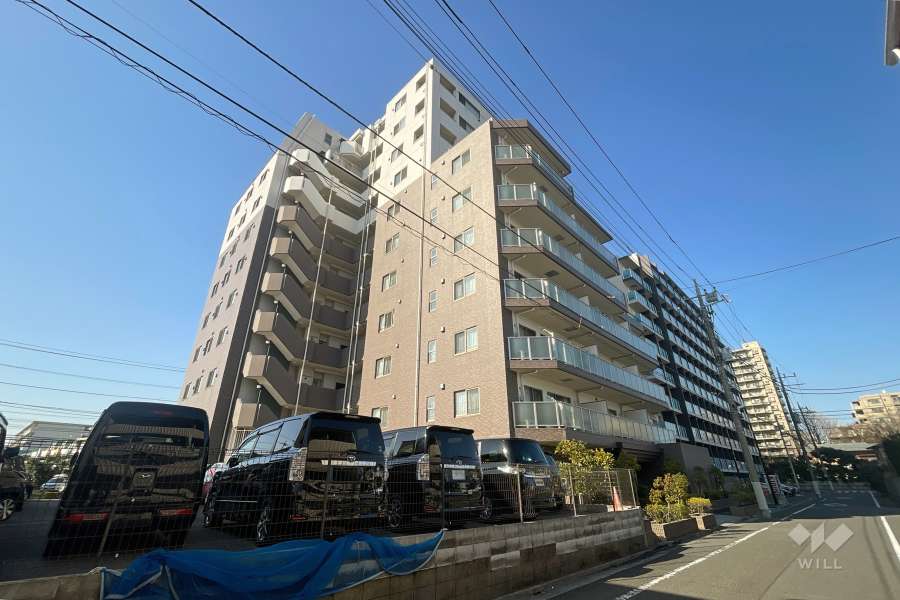 ヴェルディーク綾瀬の外観（南東側から）